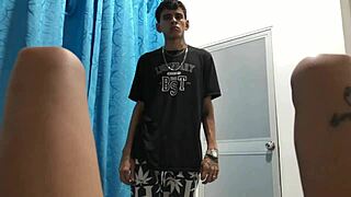 Discovering my little stepsister in her room and helping her with the full story