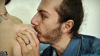 zero attention from boyfriend calls lover for couch fuck