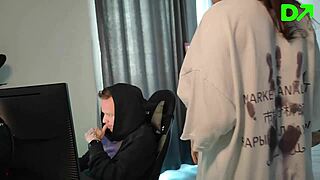 my sexy stepsister prevents me from learning trading her big ass bouncing