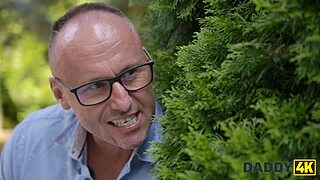 Daddy4k teen yogi girl enjoys unforgettable sex with a mature man's big dick