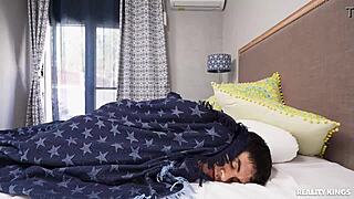 Airhorn prank evolves into intense facesitting session