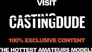 i thick bbw ebony get my first deep throat at casting