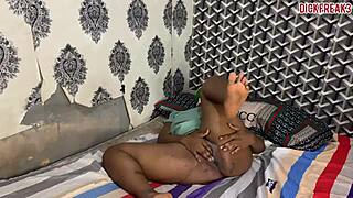 Horny Nurse's Rough Doggystyle Fucking with Big Black Cock