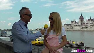 Sexy amateur gets cummed on