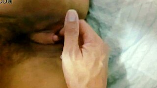 Greedy blowjob with vaginal and anal masturbation