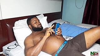 Krissyjoh lets his girlfriend entertain holiday visitor