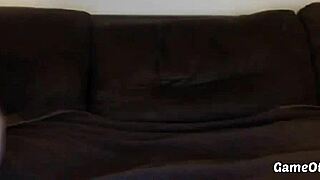 Perfect blonde big fake boobs silicon blonde is toying herself on cam