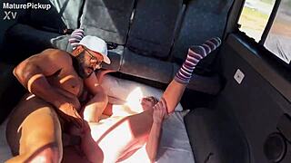 lucky guy scores granny's tight ass