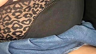 Hot blonde stepsis squirt as soon as i cum in her pussy pov real