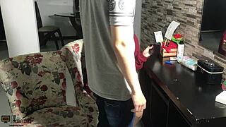 Sexo Ido En La Sala De Mi Casa Con La Cachonda De Mi Hermanastra Parte 1