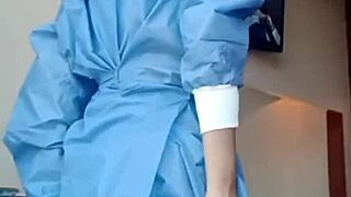 What a good uniformed girl came to the office and gives me a blowjob of the gods, miss I will come many times and be your faithful patient just let me grab your pussy more