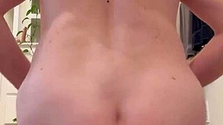 Anal Gaping With Training Cone Dildo