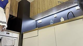 Redhead hot wife displays new mini skirt and panties