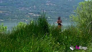 Elena De La Vega Fucks Guys Outdoors