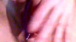 Wife Plunges Toy Into Dripping Squirting Pussy Up Close