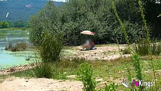 Elena De La Vega Fucks Guys Outdoors