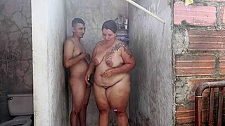 Milf latina usa young neighbor having fun together