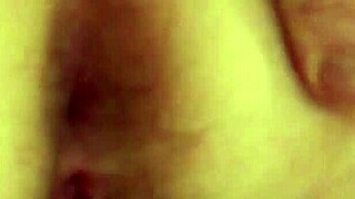 d wife in anal finger play