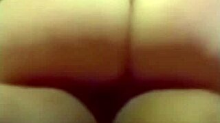 Hottie rubs pussy while riding big dick to orgasm