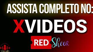 Gostosas Tiram As Roupas Mostram Os Peitos E A Linda Buceta Apertadinha E Depois Ficam Se Chupando Cheias De Tesão - Marangoni Sheer Red