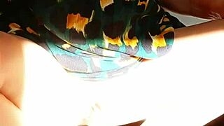 the sexy mature wife from maturemons spreads her huge shaved pussy lips wide for close up flashing