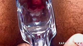 Anal speculum reveals gaping BBW ass wide open 😏