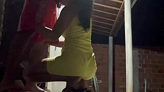 Fucking My Girlfriend After Carnival She Was Very Horny And Bounced On My Dick Until I Came A Lot In Her Pussy