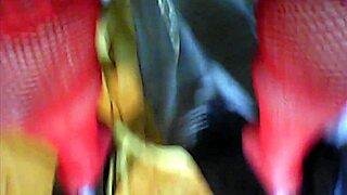 Brunette USING STRAP ON PEGS guy's BIG COCK ANAL natural ass