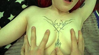 College couple skips studying for hard fucking and creampie