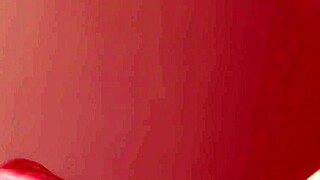 Pretty Japanese girl feels pleasure giving close-up blowjob in porn story