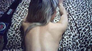 Glasses cam azn blonde meets Maxxx Loadz behind the scenes