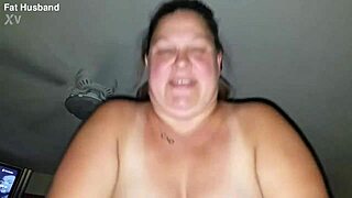 bbw slut rides cowgirl in pov