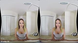 WankzVR presents threesome therapy with Dahlia Sky and Quinn Wilde.