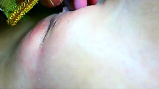 Photographer licks Thai girl's pussy behind scenes.