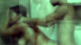 Young Couple Films Amateur Porn In Hotel Bathroom With Big Cock Fucking