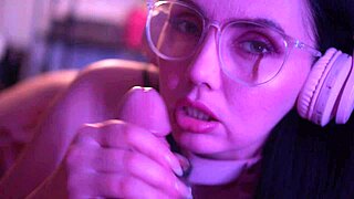 Man Interacts With Mature Women In A Suggestive Manner During Intimate Encounter