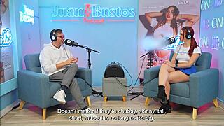 colombian loren takes on the 100 fuck machine, hitting 7 orgasms on juanbustospodcast