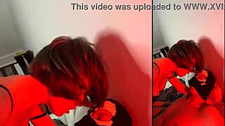 hot couple records intimate passion with big cock on phone.