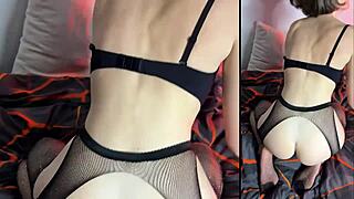 hot couple records intimate passion with big cock on phone.