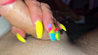 Stepmom in high heels fucks like a whore in the bedroom