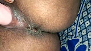 Desi sexy bhabhi hard dildo fuck with big natural tits
