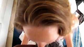 Amateur Redhead Babe With Big Black Cock