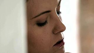 this classy solo european model is fingering her tight cunt erotically and romantically 😍