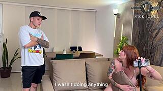 devil khloee caught on webcam with stepbrother