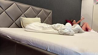 Alice and Lilly flash tight pussies! Legs and feet exposed!