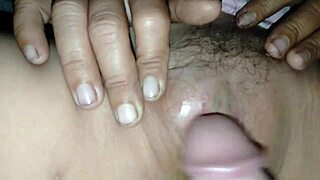 I flash my huge natural tits and blow him for morning wood