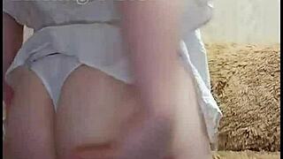 Horny Brunette Lammy Pixel Stripteases And Shows Off Her Gorgeous Ass