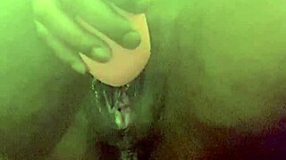 milf squirts close up on webcam with toys