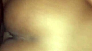 Amateur ebony teen 18+ gets her petite pussy drilled deep