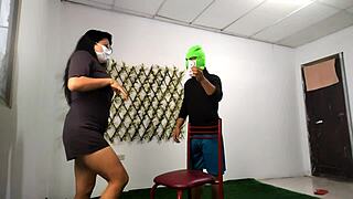 Stepson Feels Overwhelmed As He Experiences His First Time Fucking His Stepmom, The Sob Does It.